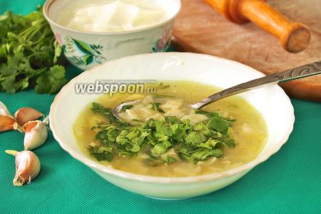 Фото рецепта Кашык хенгель — суп по-азербайджански